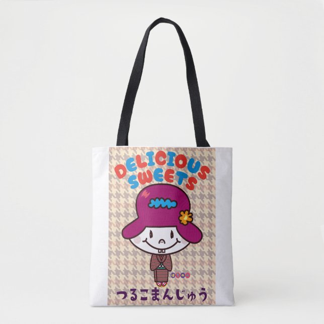 Bolso De Tela Tsuruko Manju (Anverso)