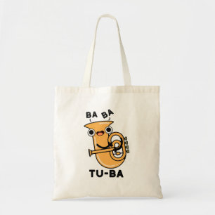 Bolso De Tela Tu-ba Funny Tuba Puns
