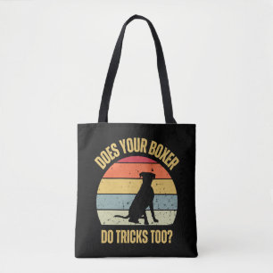 Bolso De Tela ¿Tu Boxeador Hace Trucos También?