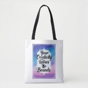 Bolso De Tela Tu creatividad no tiene límites
