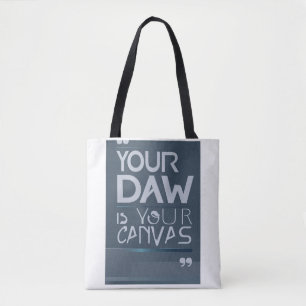 Bolso De Tela Tu DAW es tu lienzo opción 3