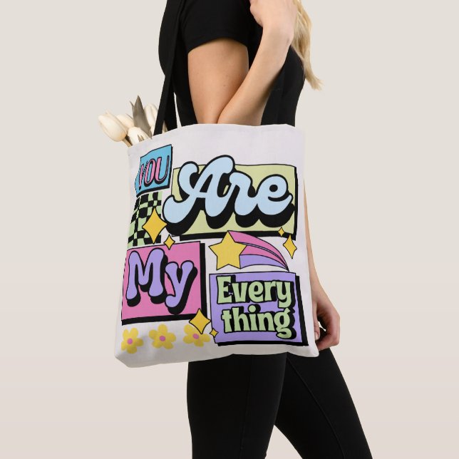 Bolso De Tela Tú eres todo lo mío (Detalle)