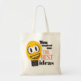 Bolso De Tela Tú me inspiras las mejores ideas