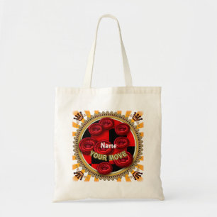 Bolso De Tela Tu Turno Damas