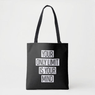 Bolso De Tela Tu Único Límite Es Tu Mente