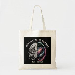 Bolso De Tela Tu único límite es tu mente: Frase motivadora t