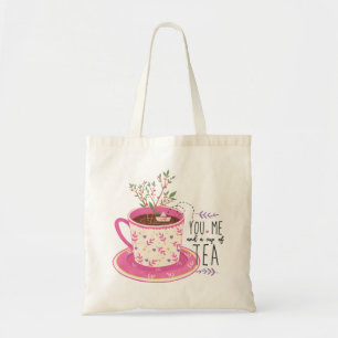 Bolso De Tela Tú Y Una Cita De Té