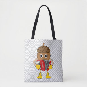 Bolso De Tela Tubo de acordeón