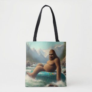 Bolso De Tela Tubo de pie grande