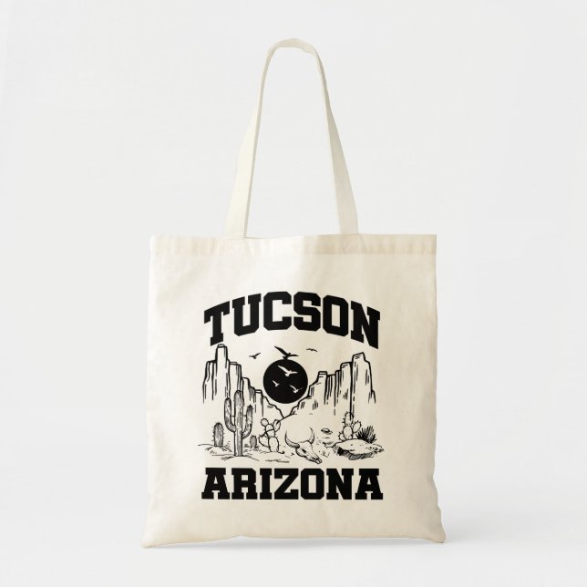 Bolso De Tela Tucson, Arizona (Frente)