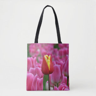 Bolso De Tela Tuleta roja única
