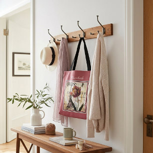 Bolso De Tela Tulip de París personalizado