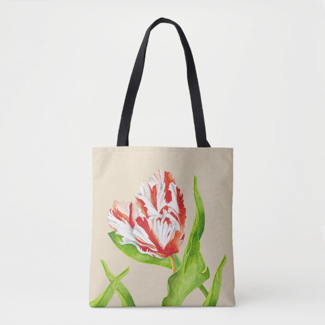 Bolso De Tela Tulip Estella Rijnveld en un Tote (Anverso)