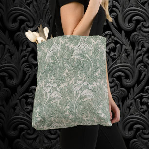Bolso De Tela Tulipán de William Morris, Arte Floral Vintage