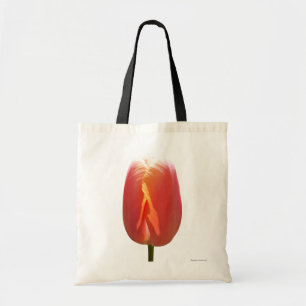 Bolso De Tela Tulipán rojo