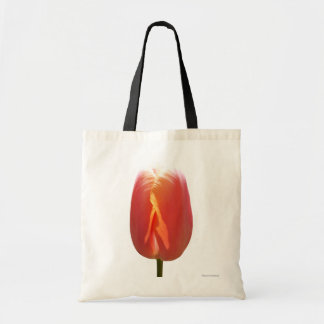 Bolso De Tela Tulipán rojo