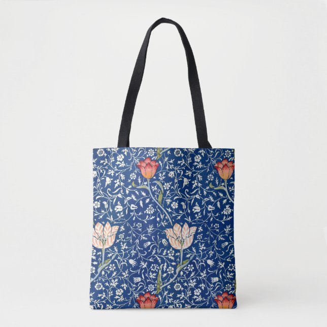 Bolso De Tela Tulipán, William Morris (Anverso)