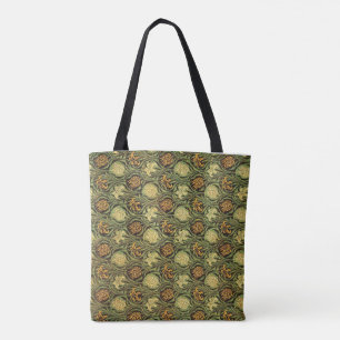 Bolso De Tela Tulipán y Lirio, patrón famoso,