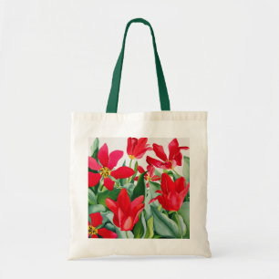 Bolso De Tela Tulipanes de Shakespeare