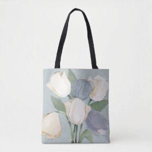 Bolso De Tela Tulipanes franceses