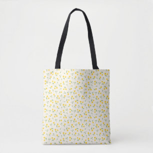 Bolso De Tela Tulipanos