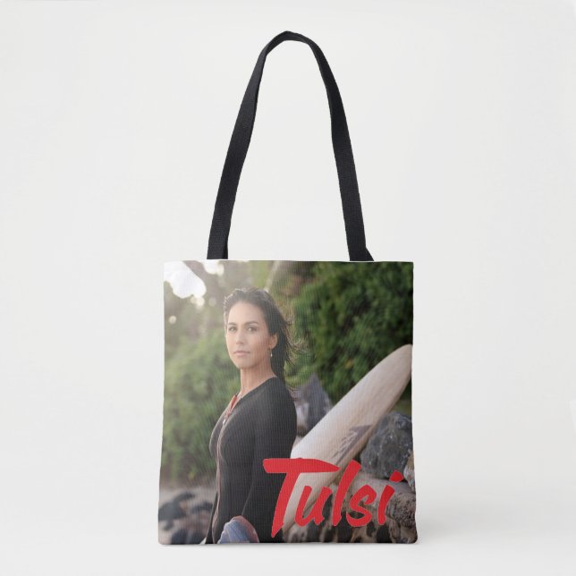 Bolso De Tela Tulsi Gabbard 2020 (Anverso)