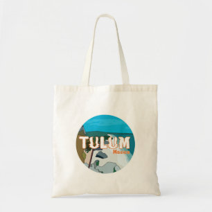 Bolso De Tela Tulum Mexico Gran Idea de Regalo