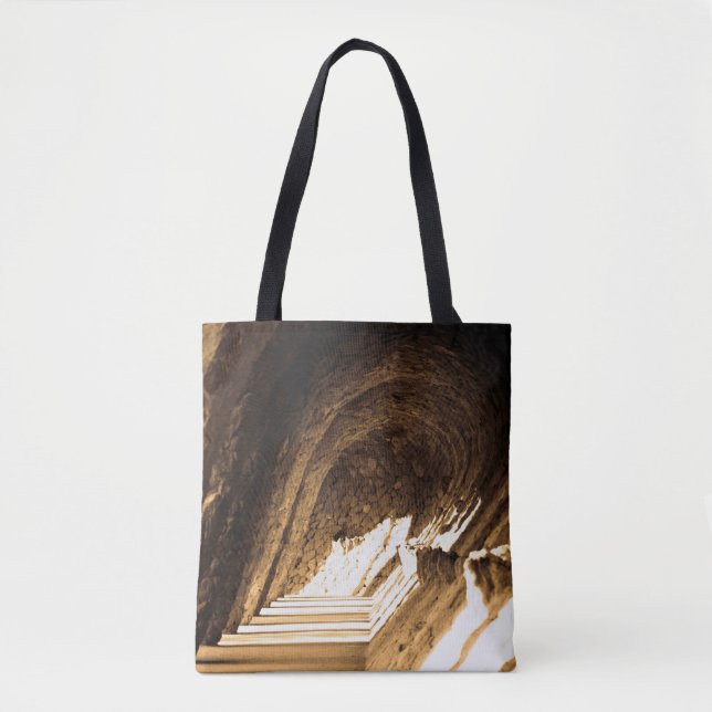 Bolso De Tela Túnel de piedra español (Anverso)