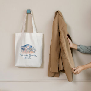 Bolso De Tela Túneles Playa Kauai Seasheles Tote Bag