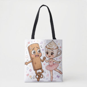 Bolso De Tela Tung Tung Sahur Funny Ballet Tote