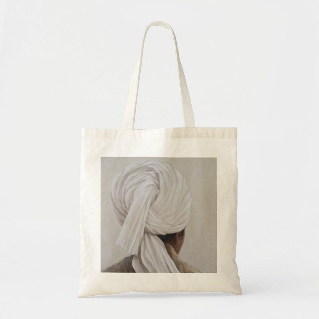Bolso De Tela Turbante blanco 2014 (Frente)