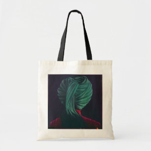 Bolso De Tela Turbante verde