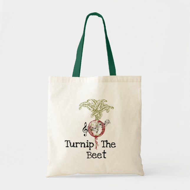 Bolso De Tela Turnip The Beet Tote Bag (Frente)