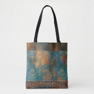 Bolso De Tela Turquesa genial Cooper Pátina Turquesa