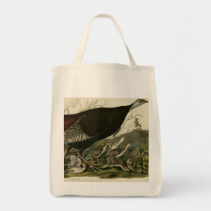 Bolso De Tela Turquía salvaje de las aves estadounidenses de Aud