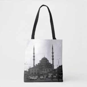 Bolso De Tela Turquía vintage Estambul La mezquita Yeni Camii
