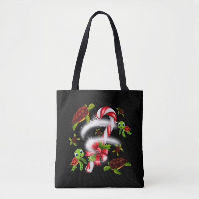 Bolso De Tela Turtle Lover | Sólo Un Chica Que Ama A Las Tortuga (Anverso)