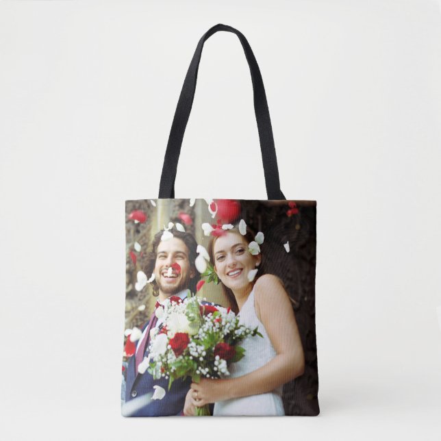Bolso De Tela Tus fotos favoritas de los Bodas (Anverso)