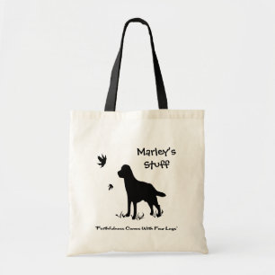Bolso De Tela Tus Perros Personalizados Dobles Partes