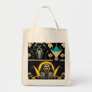 Bolso De Tela Tutankhamun y Pyramidas   Arte Antiguo Egipcio