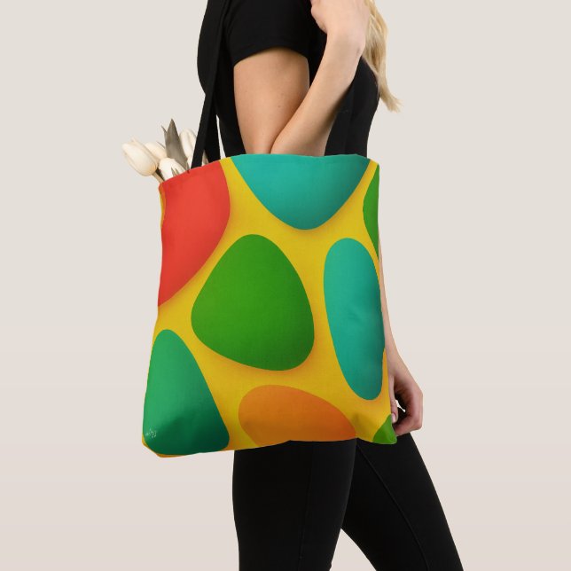 Bolso De Tela Tutti Frutti 3D Pop (Detalle)