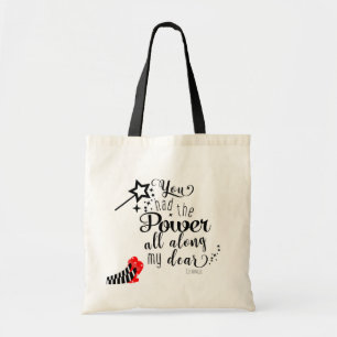 Bolso De Tela TUVO EL PODER TODO EL TIEMPO Varita de Oz Personal