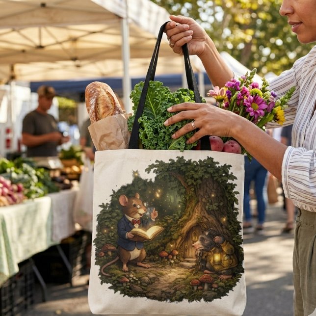 Bolso De Tela Tux & Twitch Discover the Hidden Door (Subido por el creador)