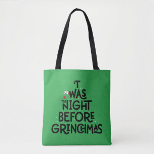 Bolso De Tela 'Twas the Night Before Grinchmas