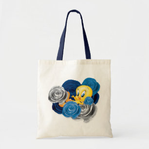 Bolso De Tela Tweety con Rosas