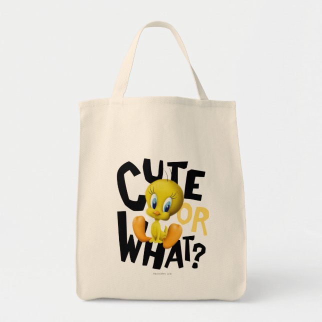 Bolso De Tela TWEETY™- Cuto O Qué? (Frente)