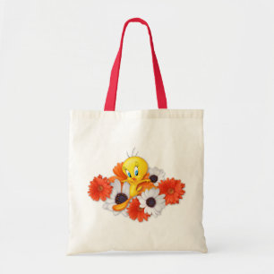 Bolso De Tela Tweety with Daisises