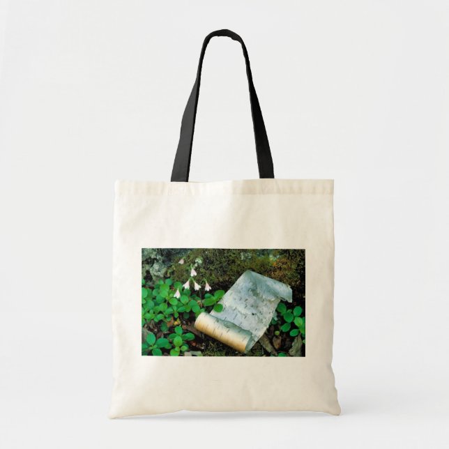 Bolso De Tela Twinflower (Frente)
