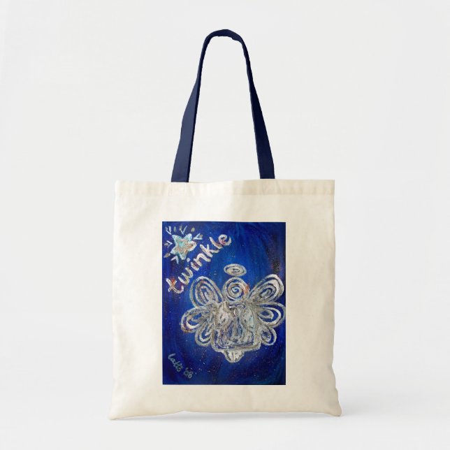 Bolso De Tela Twinkle Angel Tote Bag (Frente)