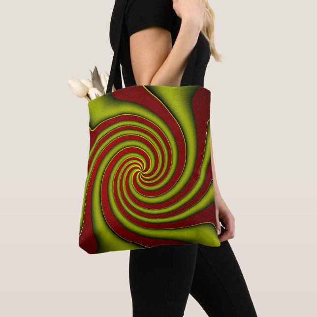 Bolso De Tela Twirlin' Leaf......... (Detalle)